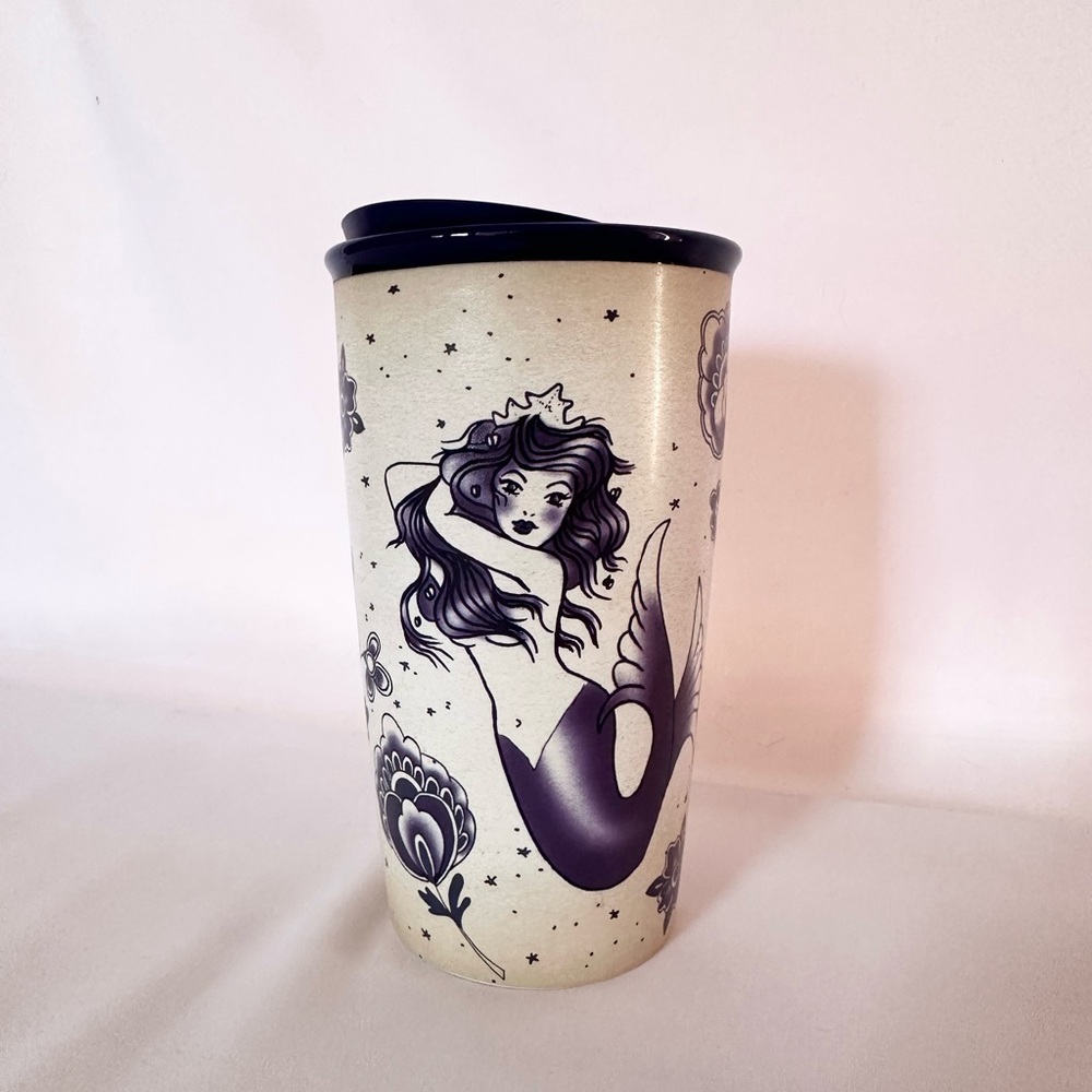 Starbucks 2016 Mermaid Siren Tattoo Sailor Tumbler